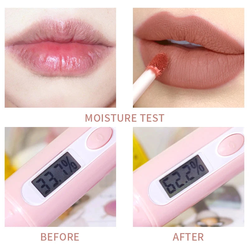 Matte 28 Color Sexy Matte Lipstick Lipgloss Waterproof Long Lasting Gloss Beauty Makeup Lip Gloss Fashion Lip