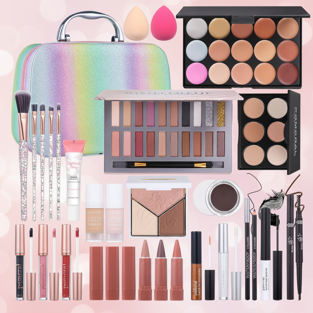Kit Holográfico Rosa